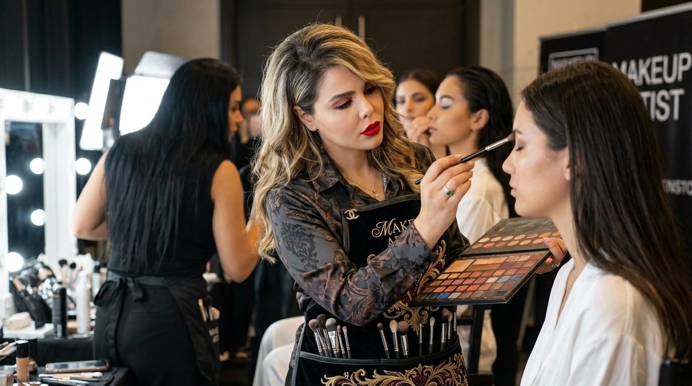 Serenne backstage